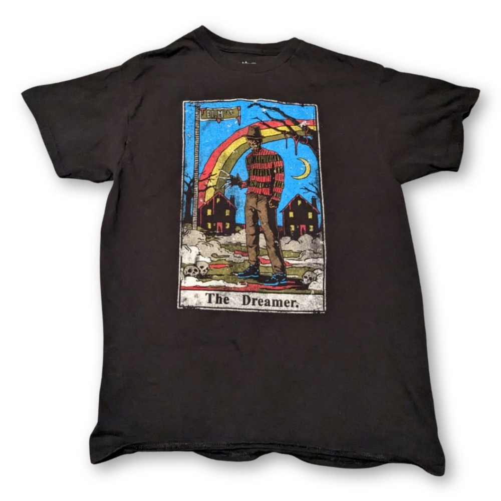Freddy Krueger Nightmare on Elm Street "The Dreamer" Tarot Card short sleeve tee